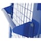 Vestil 2000 lb Capacity, 33 W x 64.5625 L x 61.625 H, 2 Shelves SCW-XM-3060-BL - alternate 8